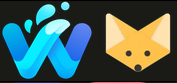 logos of Fennec and Waterfox